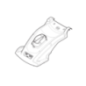 Cofano giallo tosaerba a batteria Stiga - GGP - 322055175/0 Cofano giallo tosaerba a batteria Stiga - GGP - 322055175/0