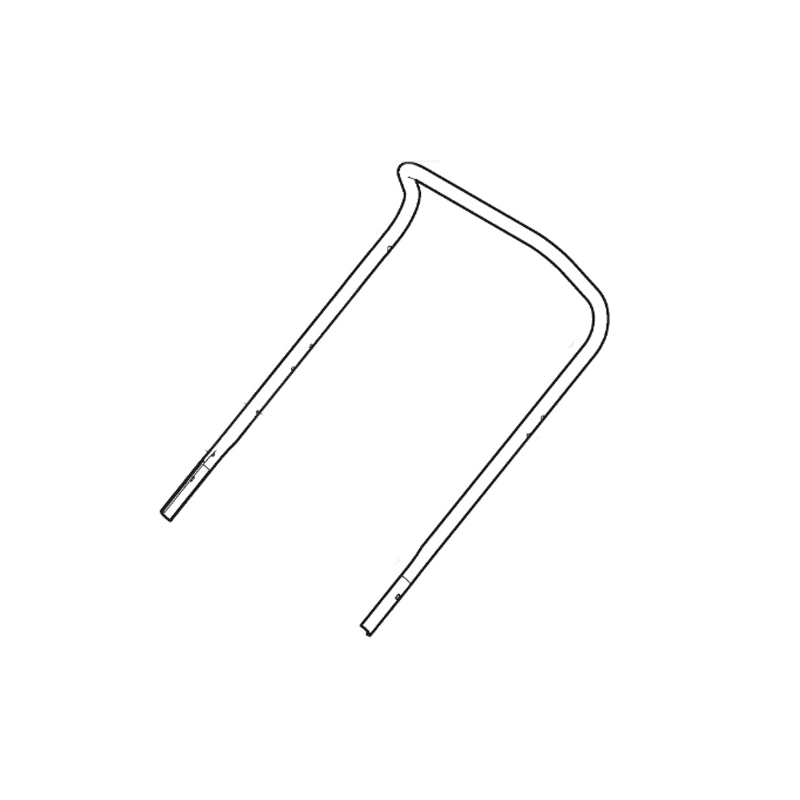 Handlebar upper part yellow battery mower Stiga - GGP - 381006754/2