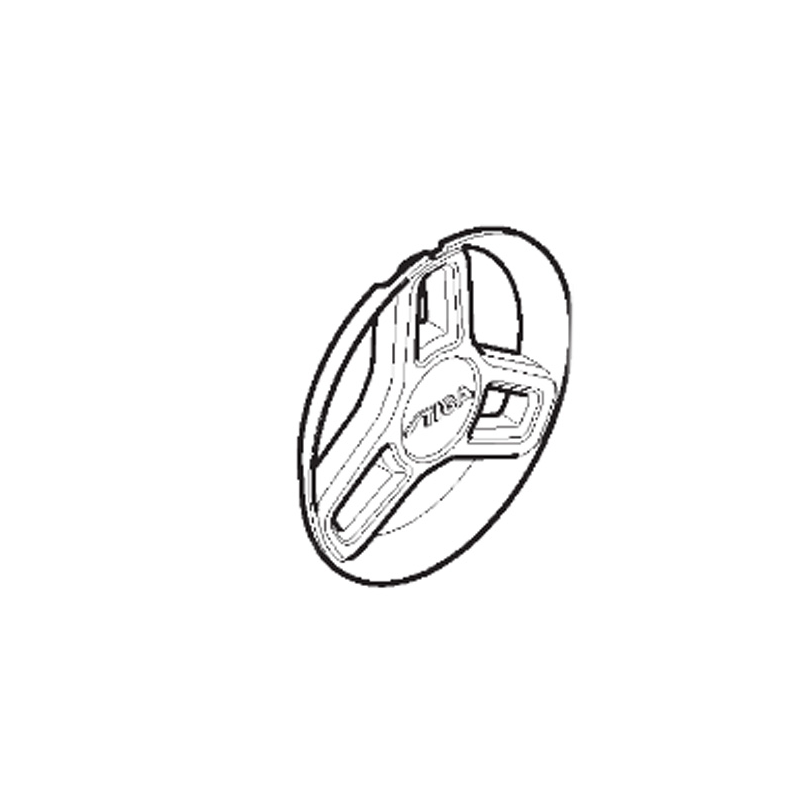 Rear wheel cover Stiga battery lawn mower - GGP - 322110745/0