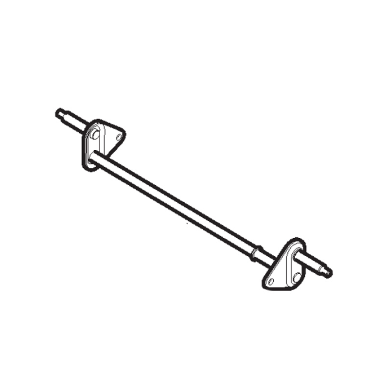 Front wheel linkage axle for Stiga - GGP battery lawnmower - 381302913/1 Front wheel linkage axle for Stiga - GGP battery lawnmower - 381302913/1
