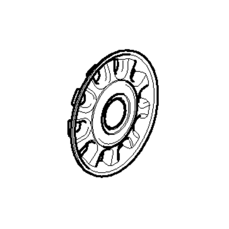 Grey hub cap front wheels battery lawn mower Stiga - GGP - 322110493/0 Grey hub cap front wheels battery lawn mower Stiga - GGP - 322110493/0