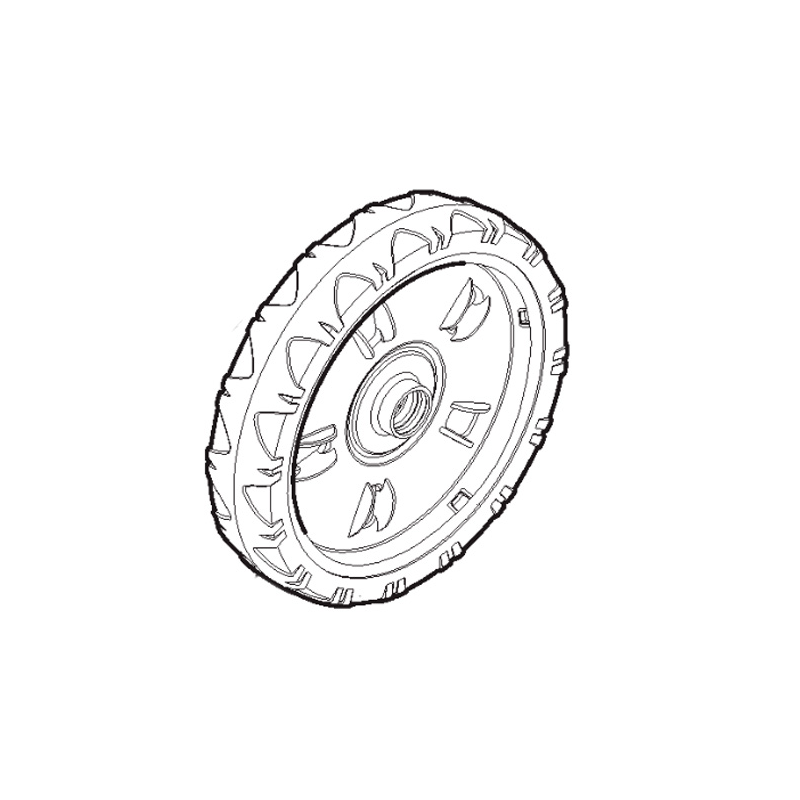 Eixo da roda traseira Cortador de grama Stiga - GGP - 381302887/1