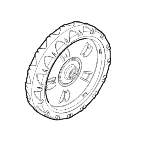 Eixo da roda traseira Cortador de grama Stiga - GGP - 381302887/1