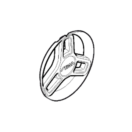 Stiga battery mower rear wheel hub cover - GGP - 322110746/0