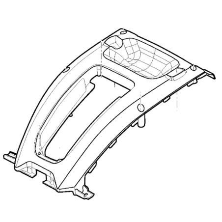 Capot jaune tondeuse gazon à batterie Stiga - GGP - 322055651/0