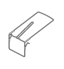 Chassi caixa coletora de cortador de grama a bateria Stiga - GGP - 181006435/0
