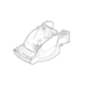 Grijs chassis grasmaaier Stiga - GGP - 322066784/0 Grijs chassis grasmaaier Stiga - GGP - 322066784/0