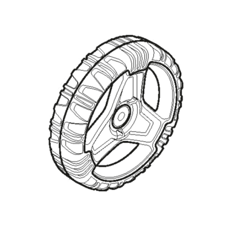 Roue tondeuse à batterie MODEL-1 Stiga - GGP - 381007806/0