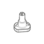 Meshouder voor accu grasmaaier Stiga - GGP - 1111-9259-01 Meshouder voor accu grasmaaier Stiga - GGP - 1111-9259-01