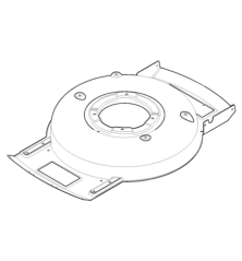 Chassis carbone et kevlar tondeuse à batterie MODEL-1 Stiga - GGP - 381005005/0