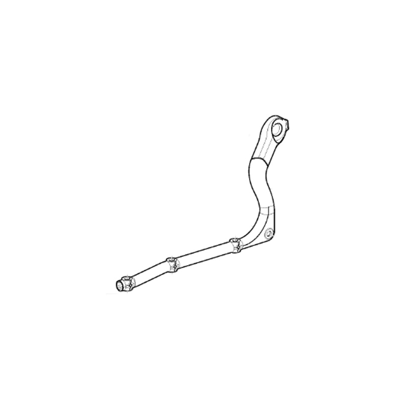 Guidon inférieur partie gauche tondeuse batterie MODEL-1 Stiga - GGP - 381007629/0 Guidon inférieur partie gauche tondeuse batterie MODEL-1 Stiga - GGP - 381007629/0