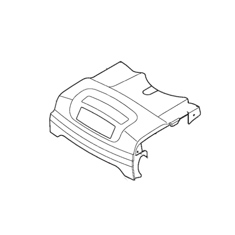 Grey Front Cover for Stiga Battery Lawnmower - GGP - 381390126/0