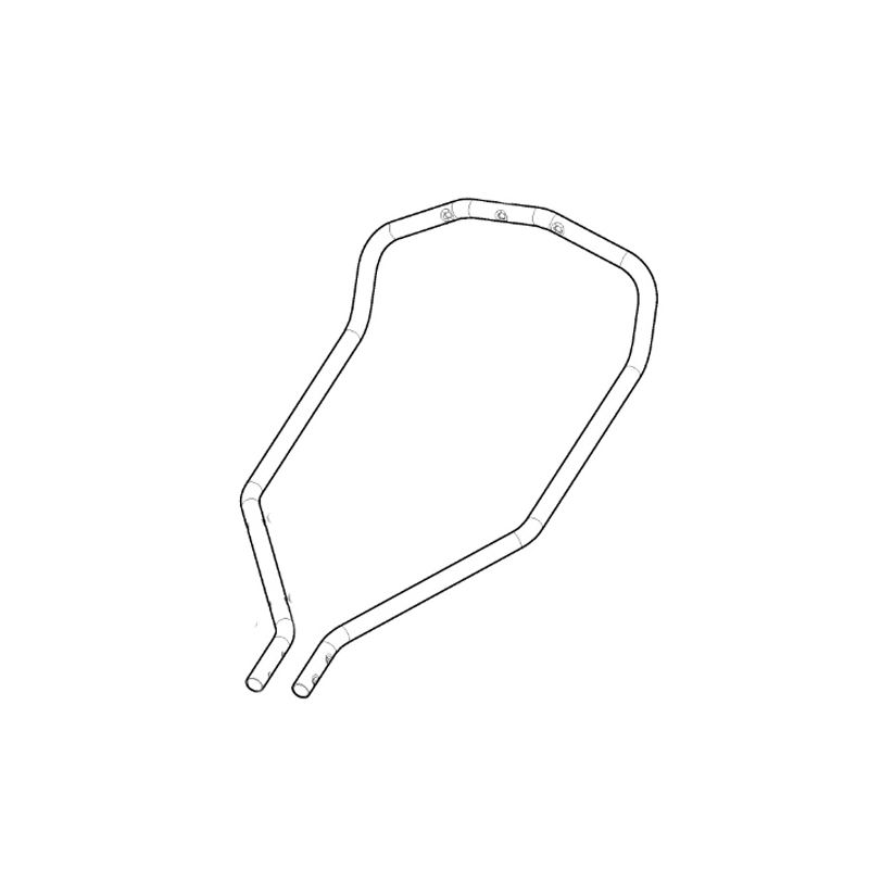 Upper handlebar with grip Stiga battery mower - GGP - 381007631/0 Upper handlebar with grip Stiga battery mower - GGP - 381007631/0
