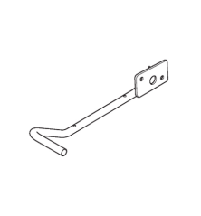 Handlebar lower right part Stiga battery mower - GGP - 381006385/0