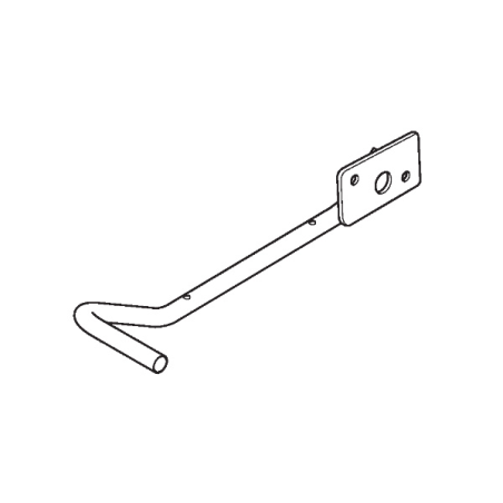 Handlebar lower right part Stiga battery mower - GGP - 381006385/0