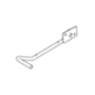 Manubrio parte inferiore destra Rasaerba a batteria Stiga - GGP - 381006385/0