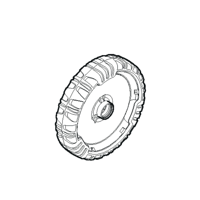 Aluminum wheel 210 mm Stiga battery lawn mower - GGP - 381007494/0