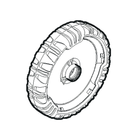 Roue alu 240 mm tondeuse gazon à batterie Stiga - GGP - 381007800/0