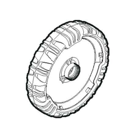 Ruota in alluminio 240 mm Rasaerba a batteria Stiga - GGP - 381007800/0