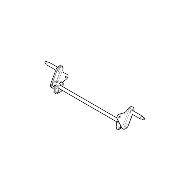 Voorwielas MP2 voor accu-grasmaaier Stiga - Castelgarden - GGP - 381302901/1 Voorwielas MP2 voor accu-grasmaaier Stiga - Castelgarden - GGP - 381302901/1