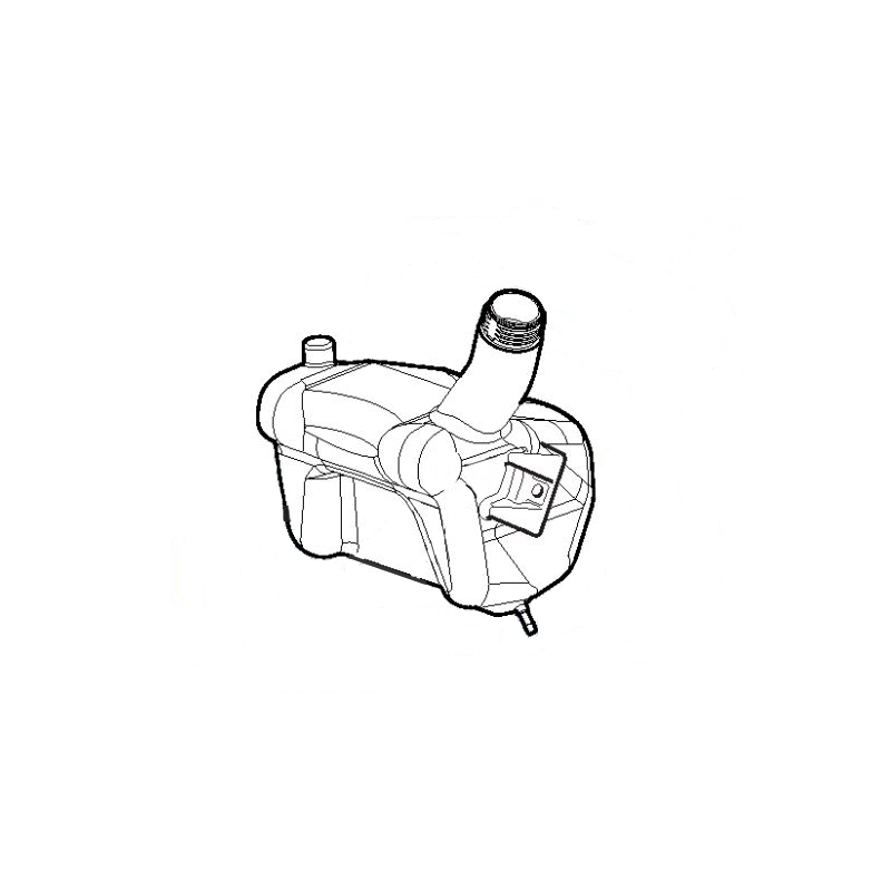Stiga lawn tractor fuel tank - GGP - 325735133/0