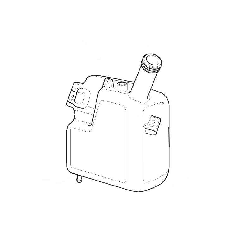 Tanque de combustível para trator de grama Stiga - GGP - 325735134/0