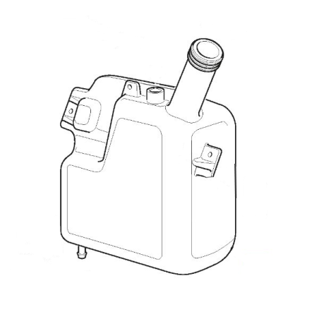 Depósito de combustible para tractor cortacésped Stiga - GGP - 325735134/0