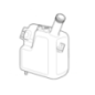 Tanque de combustível para trator de grama Stiga - GGP - 325735134/0