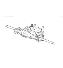 Caja de cambios mecánica autopropulsada Stiga - GGP - 118400922/1