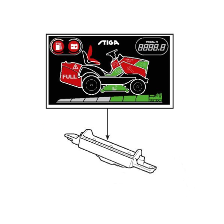Scheda elettronica autoportante STIGA - GGP - 382722457/1