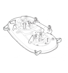 Piatto di taglio trattorino rasaerba 108 cm Stiga - GGP - 382565085/1