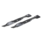 Set of 2 mulching blades for Stiga - GGP ride-on mower - 1134-9231-01