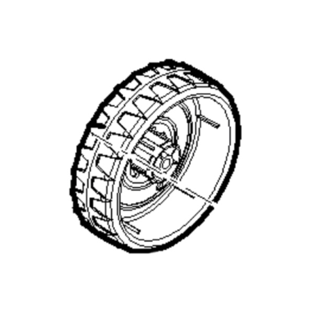 Ruota anteriore per rasaerba a batteria Alpina - GGP - 118810977/0