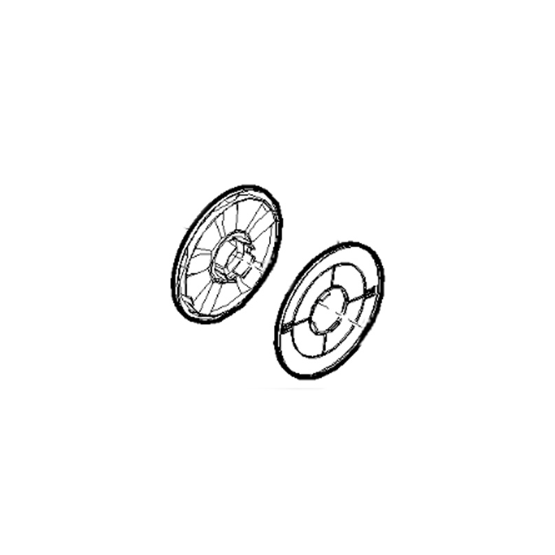 Alpina battery mower front hub cover assembly - GGP - 118810962/0 Alpina battery mower front hub cover assembly - GGP - 118810962/0