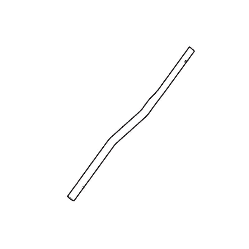Guidon inférieur gris tondeuse batterie Stiga - Alpina - GGP - 381007528/0 Guidon inférieur gris tondeuse batterie Stiga - Alpina - GGP - 381007528/0