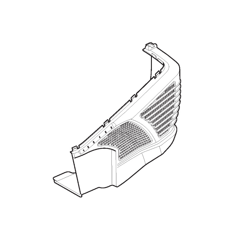 Sac partie inférieure gauche tondeuse batterie Stiga - Alpina - GGP - 322486294/0