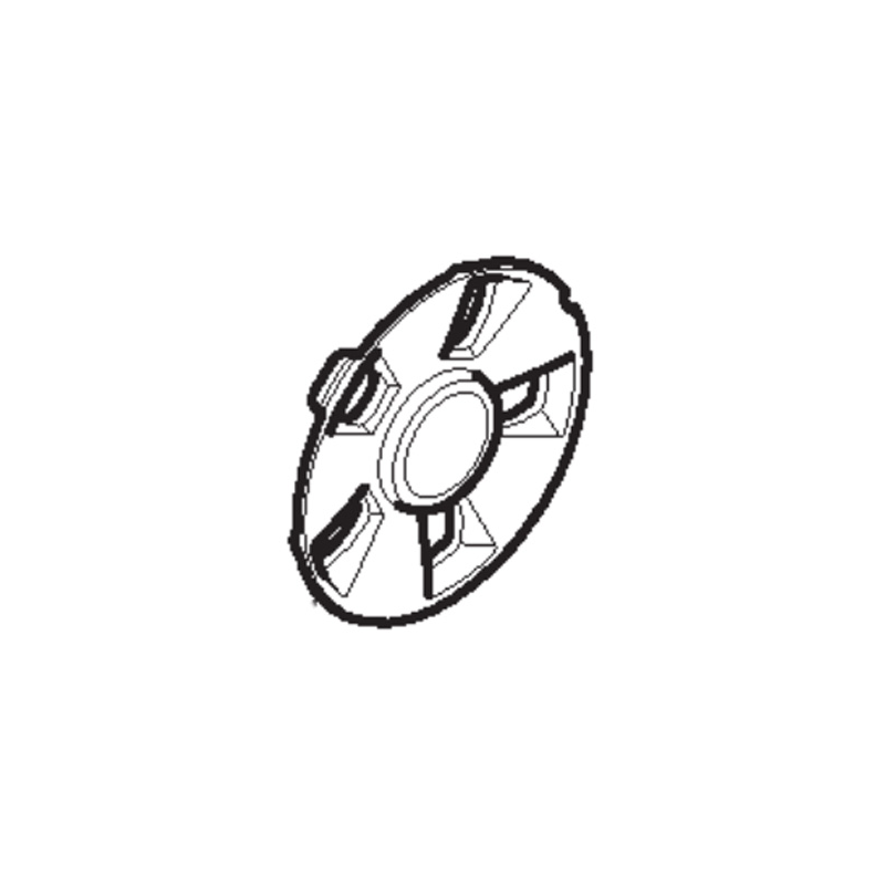 Rear wheel hubcap for Alpina battery lawnmower - GGP - 322110637/0 Rear wheel hubcap for Alpina battery lawnmower - GGP - 322110637/0