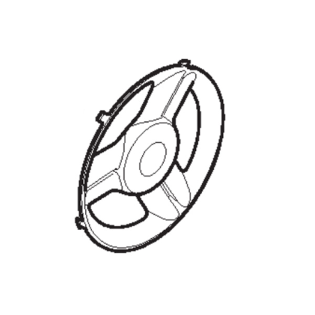 Alpina battery mower wheel cover - Stiga - GGP - 322110687/0