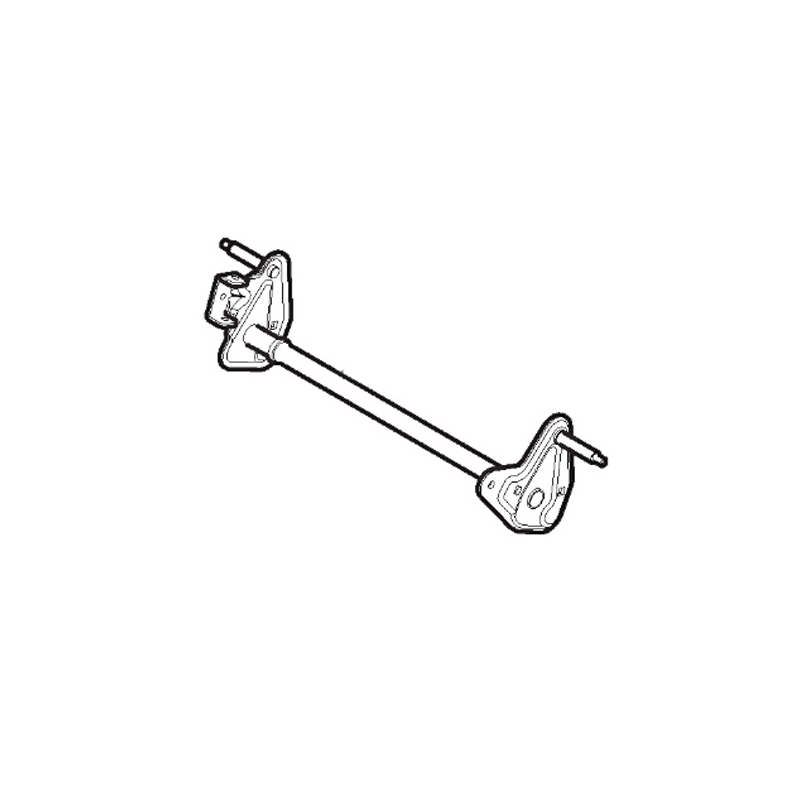 Rear wheel linkage axle for Alpina - Stiga - GGP battery lawnmower - 381302815/1 Rear wheel linkage axle for Alpina - Stiga - GGP battery lawnmower - 381302815/1