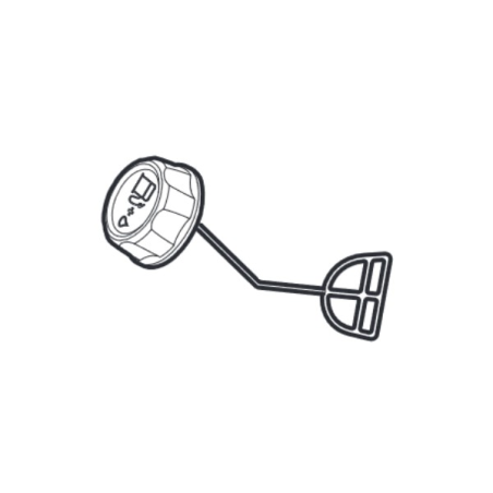 Alpina hedge trimmer fuel tank cap - GGP - 118801439/0