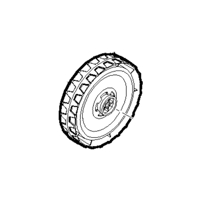 Alpina battery lawn mower rear wheel - GGP - 118802650/0 Alpina battery lawn mower rear wheel - GGP - 118802650/0