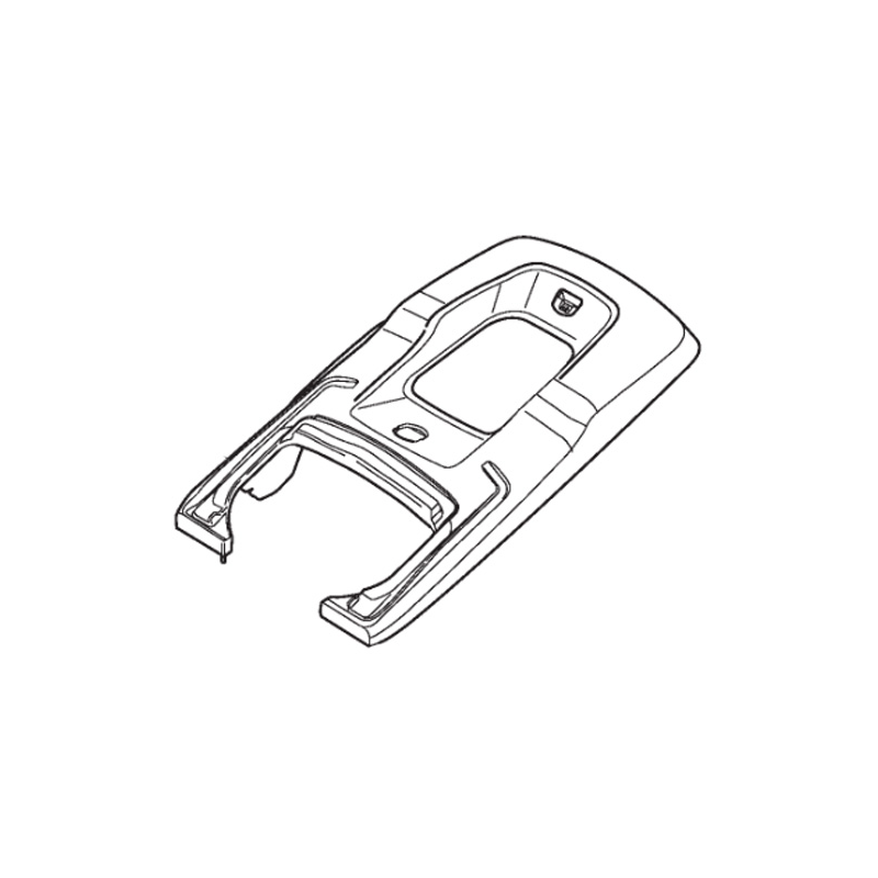 Couvercle noir bac ramassage tondeuse batterie Alpina - GGP - 322486379/0 Couvercle noir bac ramassage tondeuse batterie Alpina - GGP - 322486379/0