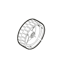 Ruota anteriore per rasaerba a batteria Alpina - GGP - 118810984/0