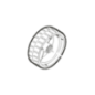 Alpina battery mower front wheel - GGP - 118810984/0 Alpina battery mower front wheel - GGP - 118810984/0