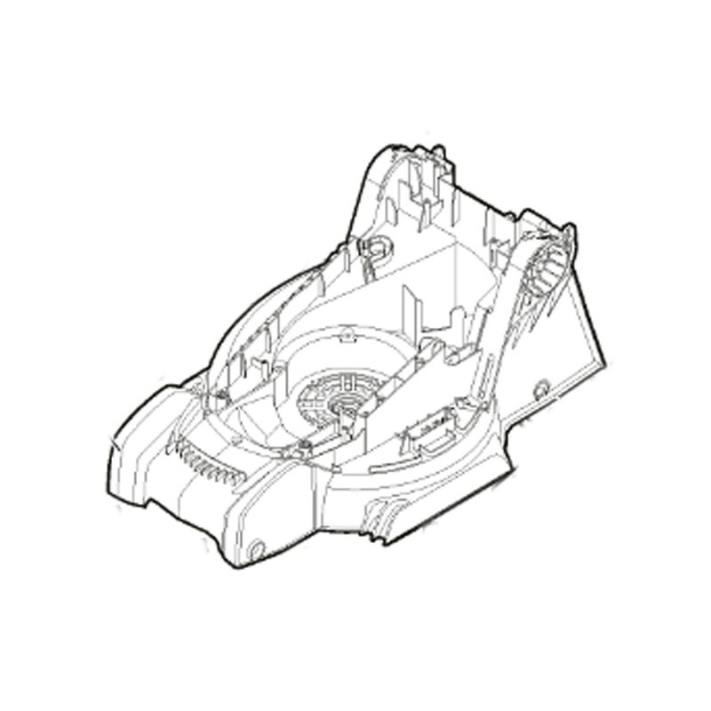 Chassis tondeuse à batterie Alpina - GGP - 118810986/0