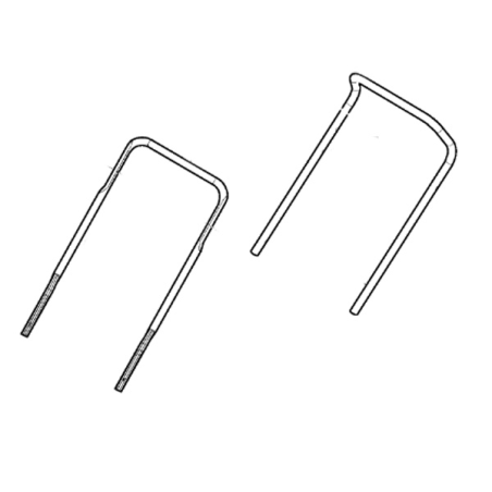 Kit de guiador cortador de bateria Alpina 118810980-0 - GGP - 118810980/0