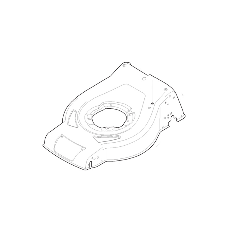 Châssis rouge tondeuse à batterie Alpina 381004937-0 - GGP - 381004937/0 Châssis rouge tondeuse à batterie Alpina 381004937-0 - GGP - 381004937/0