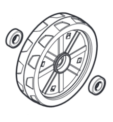 Cortador de grama de roda dianteira Alpina 381007483-2 - GGP - 381007483/2