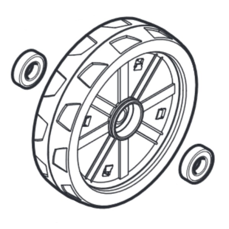 Cortador de grama de roda dianteira Alpina 381007483-2 - GGP - 381007483/2