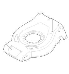 Cortacésped chasis negro Alpina 381004949-1 - GGP - 381004949/1